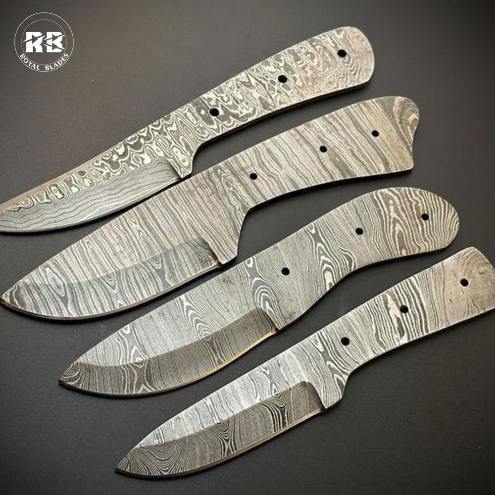 Damascus Blank Blades