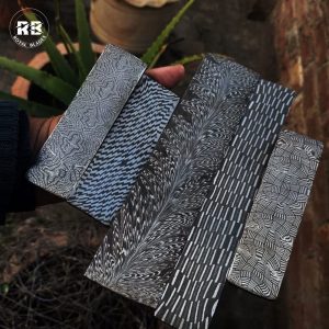 Mosiac Damascus Billets