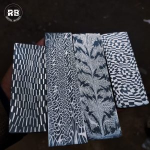 Mosiac Damascus Billets