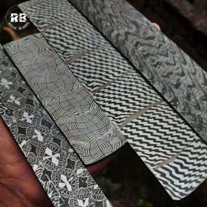 Mosiac Damascus Billets