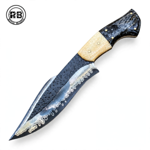 Hand-Forged Cumai Steel with Premium Bone & Horn Grip From Royal Blades