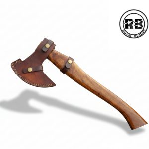 18-Inch Custom Damascus Steel Axe by Royal Blades
