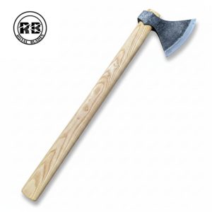 Professional 25.8-Inch Hand-Forged Wood Axe From Royal Blades