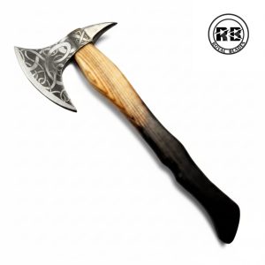 48 cm Charred English Ash & Carbon Steel Masterpiece From Royal Blades