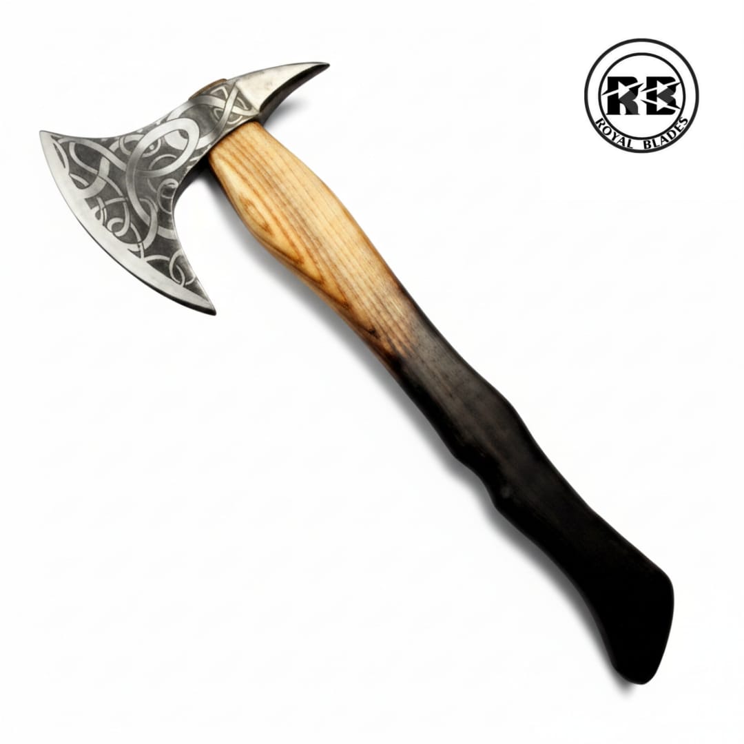 48 cm Charred English Ash & Carbon Steel Masterpiece From Royal Blades