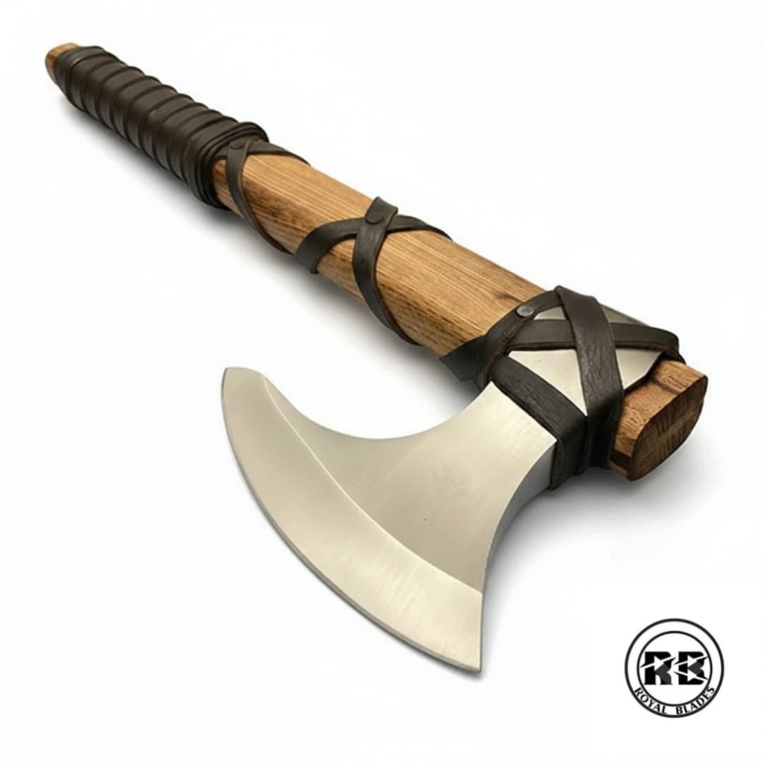 47cm High Carbon Steel Axe with English Ash - Image 3