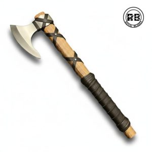 47cm High Carbon Steel Axe with English Ash
