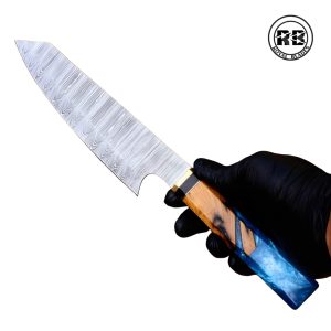 13-Inch Hand-Forged Damascus Steel Culinary Knife From Royal Blades