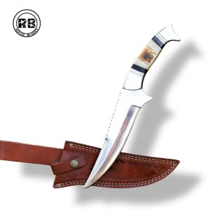 12″ Stainless Steel Hunter with Deer Antler From Royal Blades
