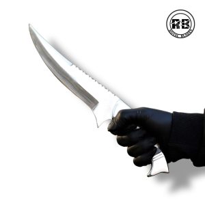 12″ Stainless Steel Hunter with Deer Antler From Royal Blades