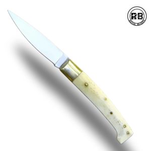 T. 7″ Stainless Steel Pocket Knife with Camel Bone Handle From Royal Blades