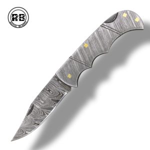 ZA. Custom Damascus Blade with Matching Damascus Handle From Royal Blades