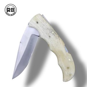 P. D2 Steel Blade with Original Camel Bone Handle From Royal Blades