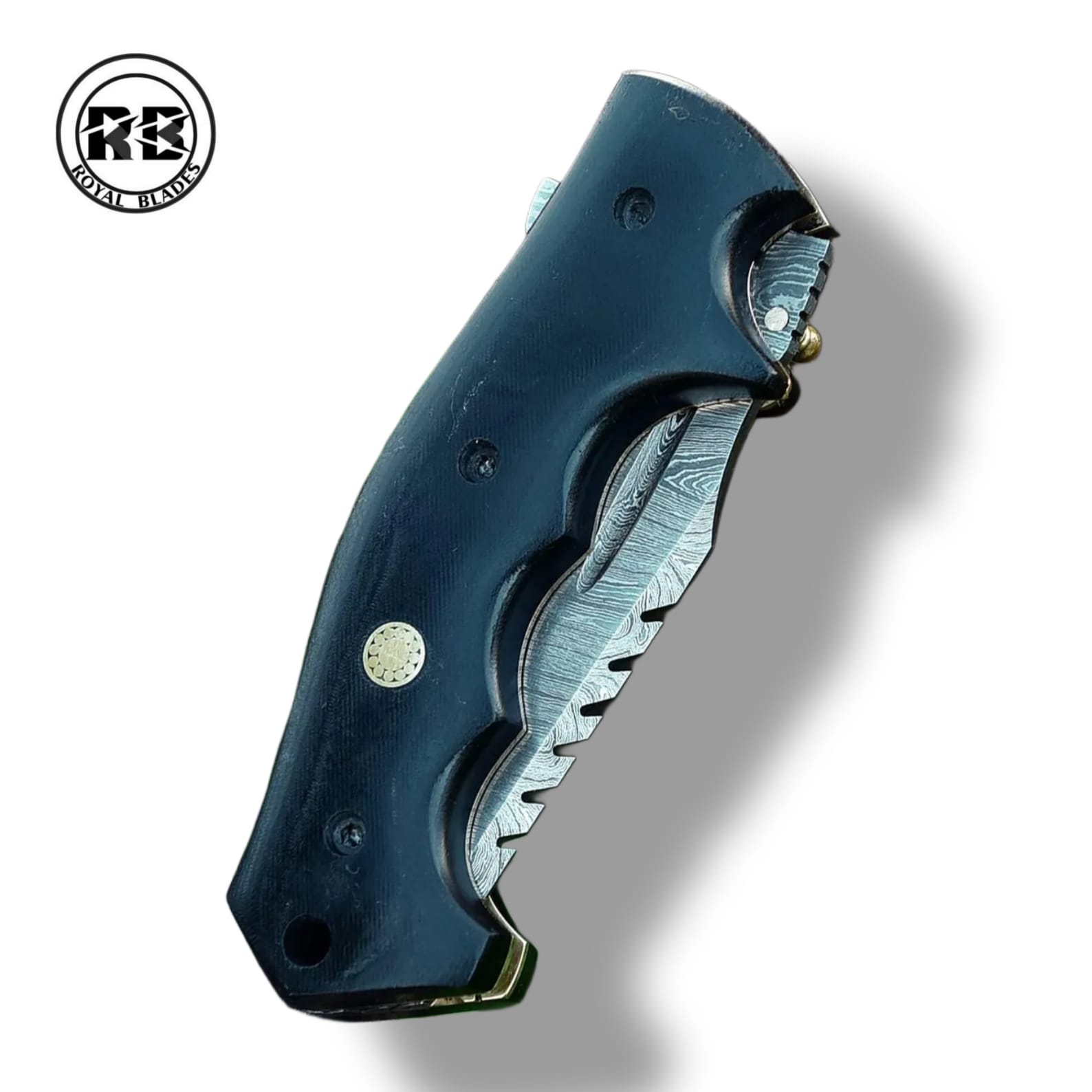 ZB. 8.5" Tactical Micarta Folder & Survival Kit From Royal Blades - Image 3