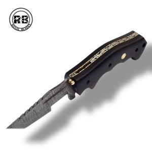 ZB. 8.5″ Tactical Micarta Folder & Survival Kit From Royal Blades