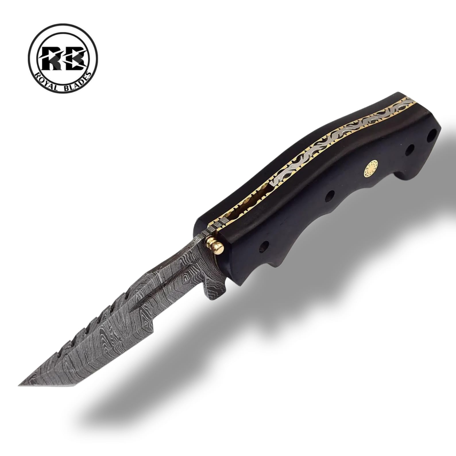 ZB. 8.5" Tactical Micarta Folder & Survival Kit From Royal Blades - Image 2