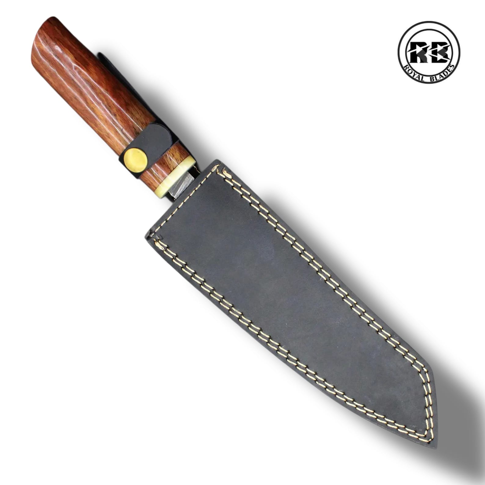 D. Professional 13" Overall Damascus Kitchen Knife From Royal Blades - Image 3