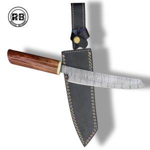 D. Professional 13″ Overall Damascus Kitchen Knife From Royal Blades