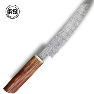 D. Professional 13″ Overall Damascus Kitchen Knife From Royal Blades