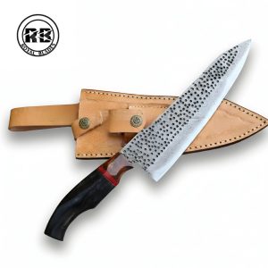 A. Premium 13″ Buffalo Horn & Textured Steel Blade From Royal Blades