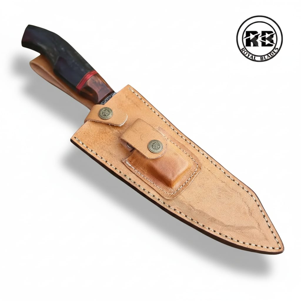 A. Premium 13" Buffalo Horn & Textured Steel Blade From Royal Blades - Image 3