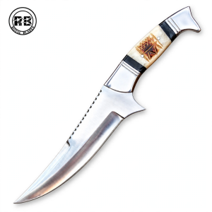 Stainless Steel Hunter with Deer Antler From Royal Blades