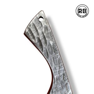 U. Hand Forged Damascus Skeleton Knife Blank From Royal Blades