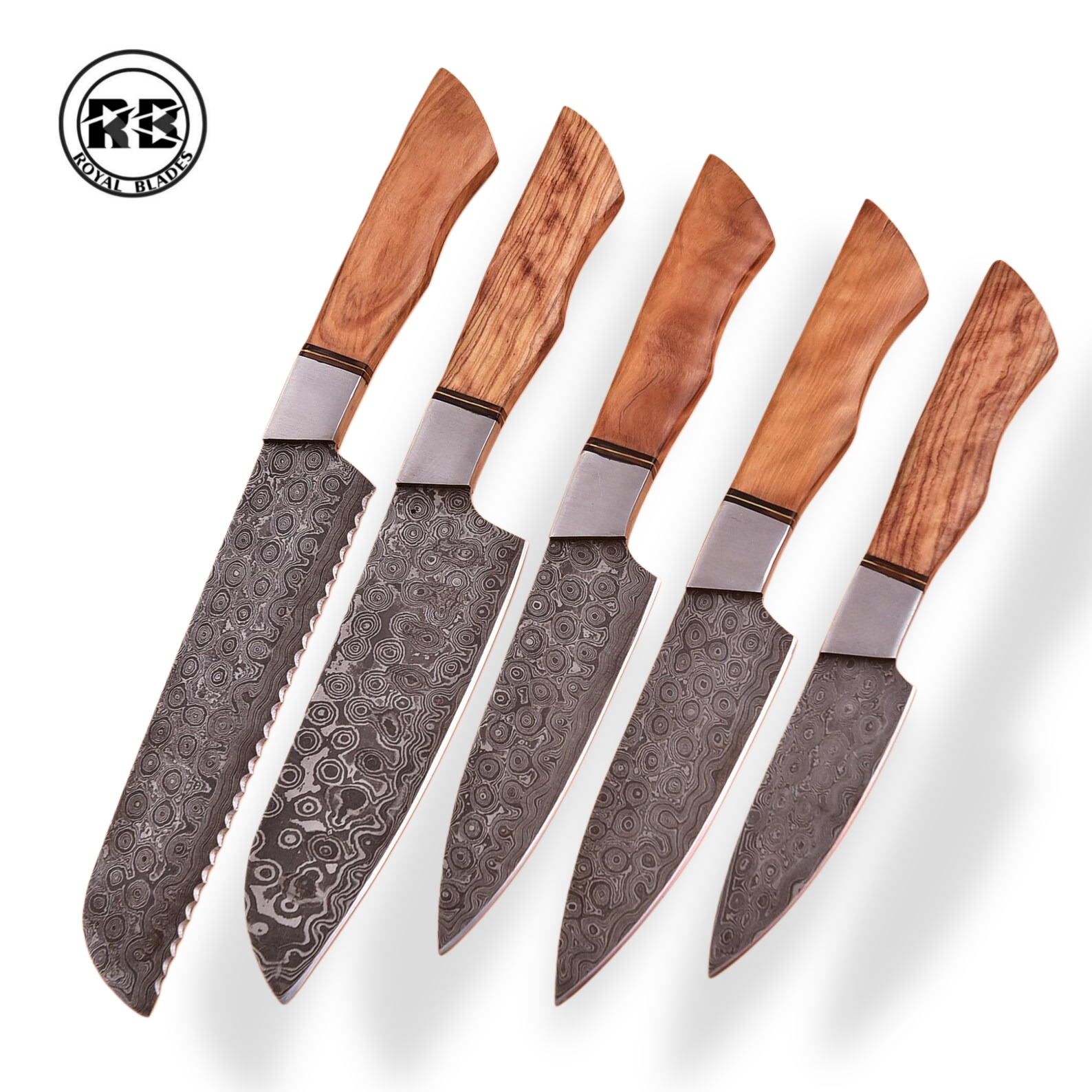 O. Specialized High-Performance Damascus Blade Set From Royal Blades