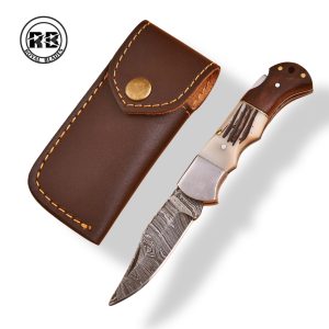 ZL. Specialized 7″ Damascus Everyday Carry (EDC) Knife From Royal Blades
