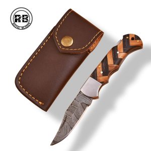 ZN. Specialized 7″ Damascus Everyday Carry (EDC) Knife From Royal Blades