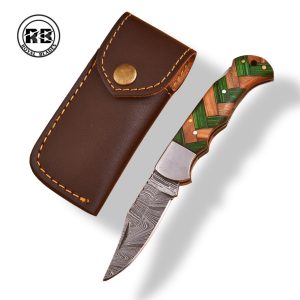 ZP. Specialized 7″ Damascus Everyday Carry (EDC) Knife From Royal Blades