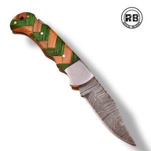ZP. Specialized 7″ Damascus Everyday Carry (EDC) Knife From Royal Blades