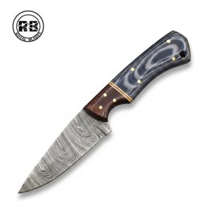 V. Specialized 7″ Damascus Outdoor Utility Knife From Royal Blades
