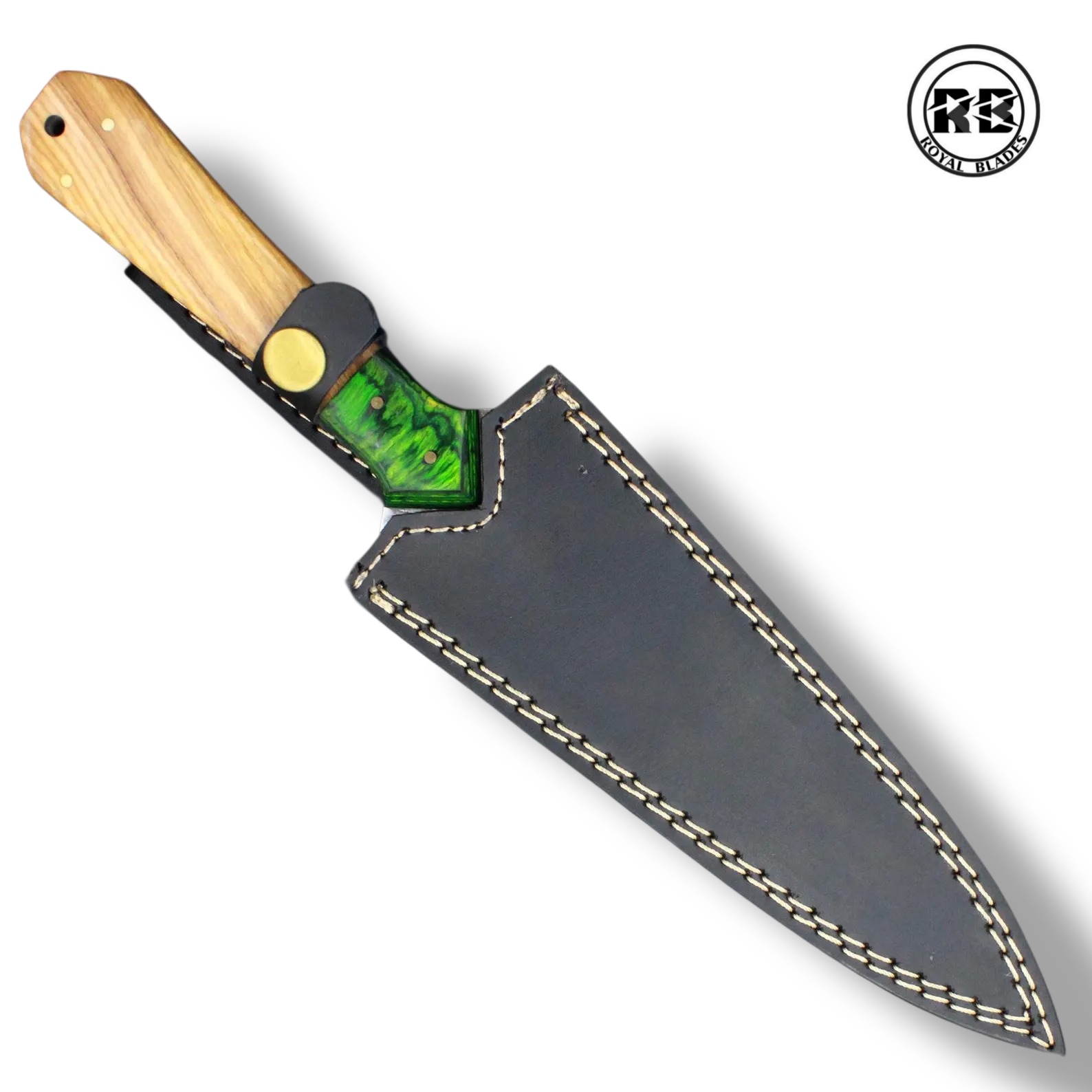 W. Specialized 12" Damascus Tactical Hunting Knife From Royal Blades - Image 4