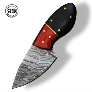 X. Specialized 6″ Damascus Hunting & Skinning Knife From Royal Blades