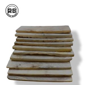 G. Natural Textured Ram Horn for Custom Knife Handles From Royal Blades