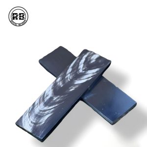 F. Polished Black Buffalo Horn for Custom Knife Handles From Royal blades