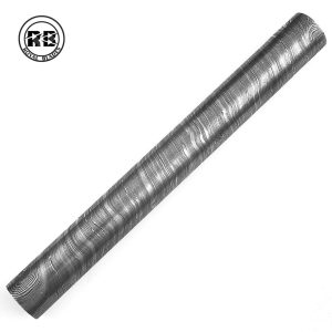 C. Professional 225.5cm Torsion Twist Damascus Steel Round Rod From Royal Blades
