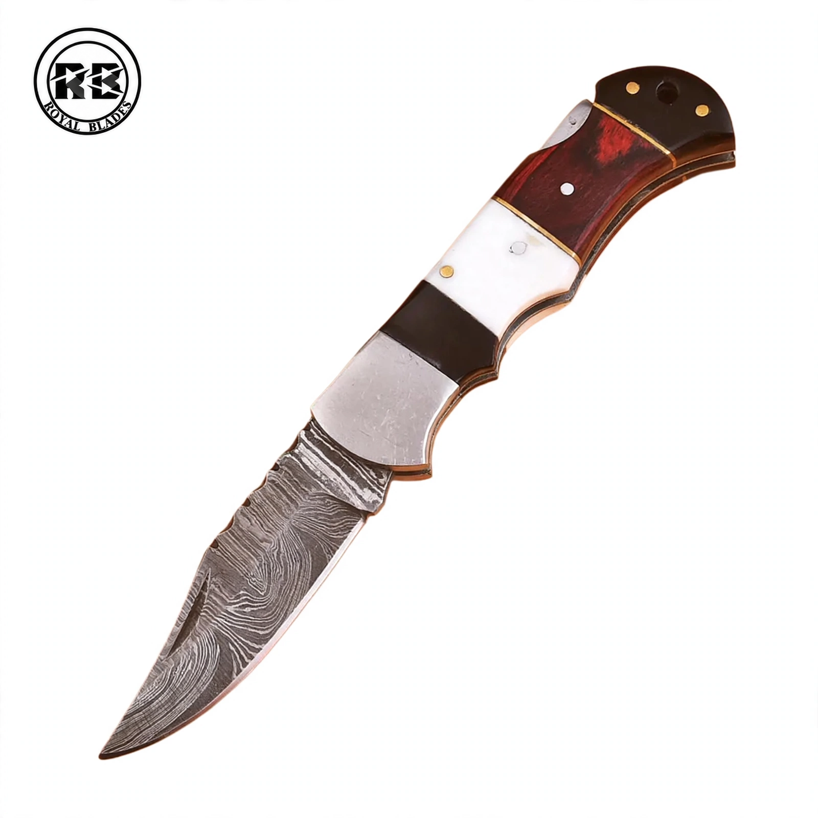 Specialized Damascus Everyday Carry (EDC) Knife