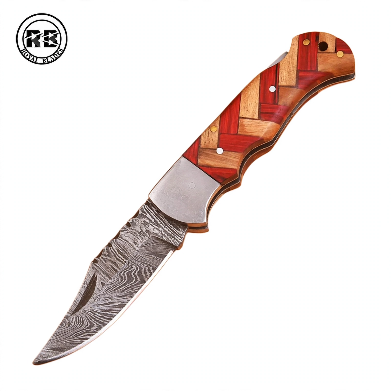 Specialized Damascus Everyday Carry (EDC) Knife From Royal Blades