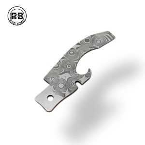 E. Handmade Victorinox Damascus Combo Tool From Royal Blades