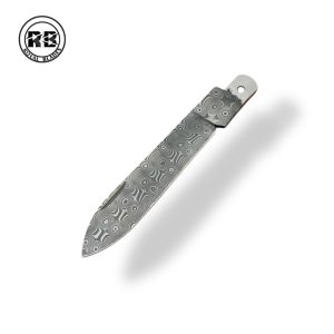 C. Handmade Damascus Steel Victorinox Knife Blade From Royal Blades