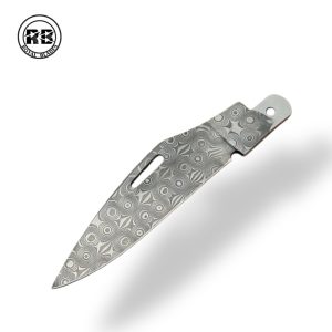 B. Handmade Damascus Steel Victorinox Knife Blade From Royal Blades
